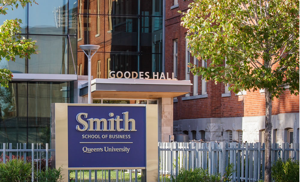 Goodes Hall, the home of Smith School of Business