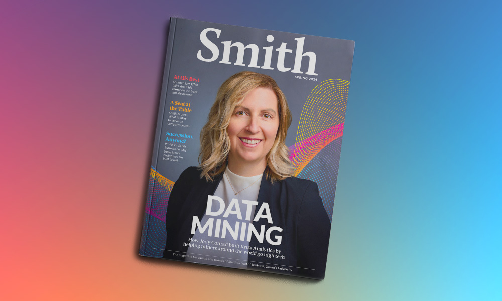 Cover of the current issue of Smith Magazine