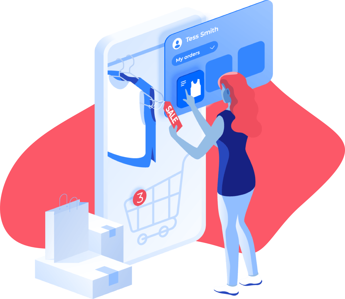 illustration of data analysis