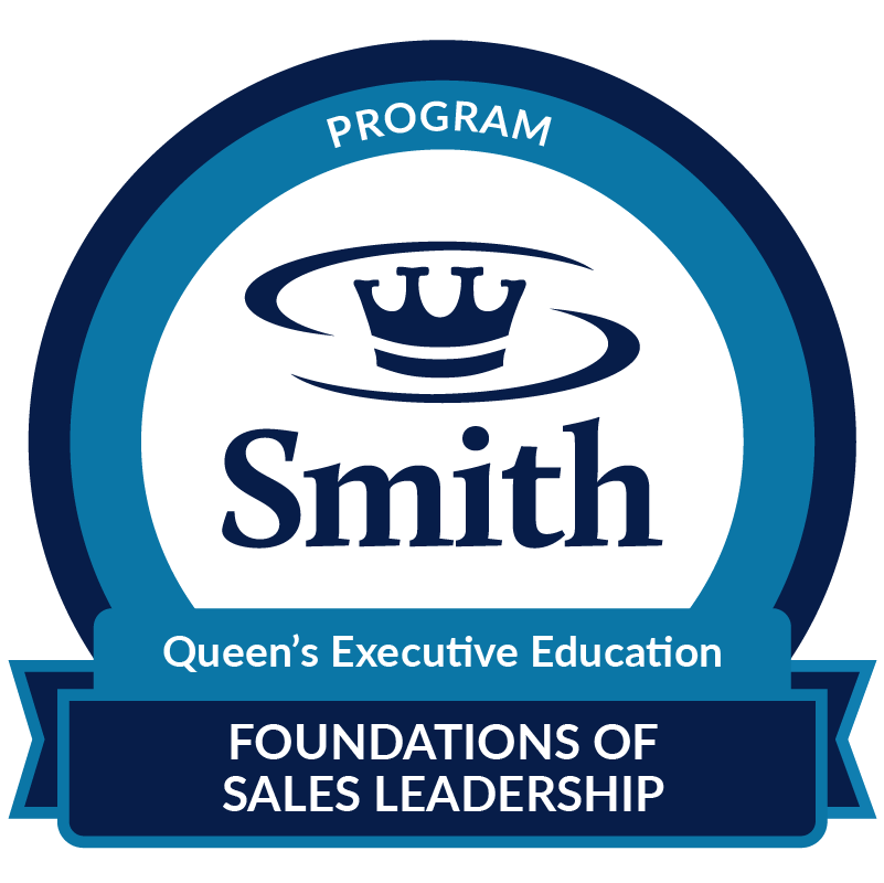 Digital credential for Foundations of Sales Leadership - Virtual