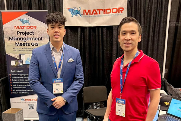 Co-founders of Matidor, Sean Huang and Vincent Lam