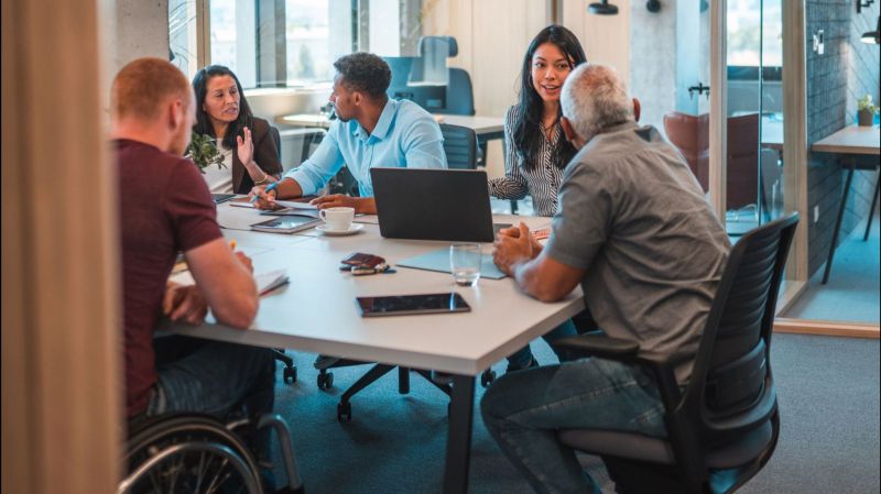 Group of people in the office