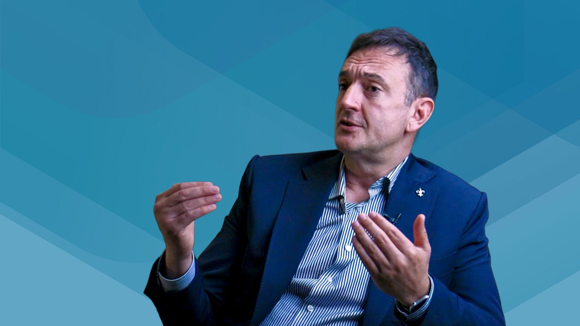 Video still of Associate Professor Goce Andrevski