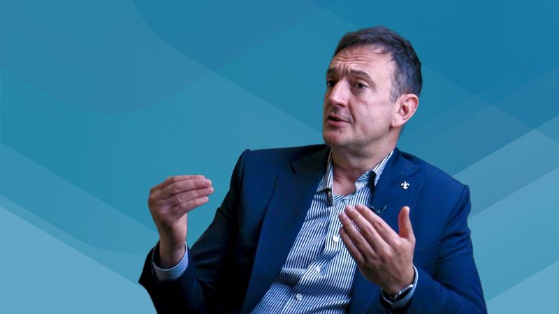 Video still of Associate Professor Goce Andrevski