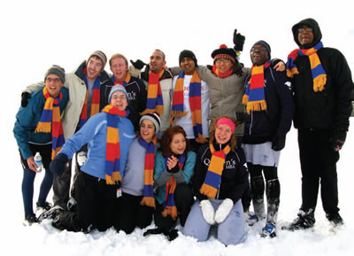 MBA’09 Snow SoccerT eam in Halifax