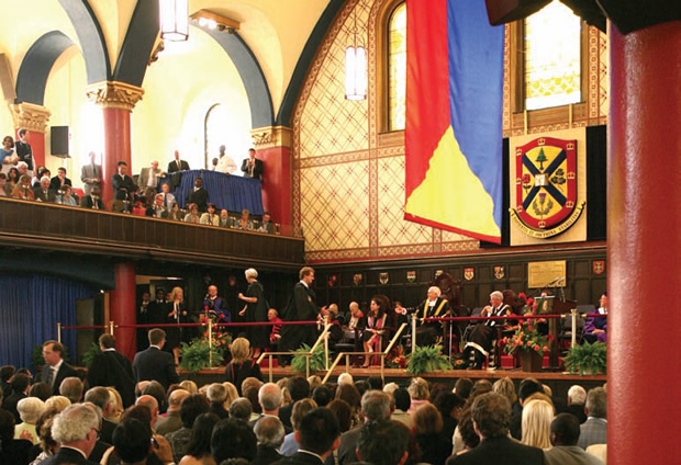 Convocation in Grant Hall