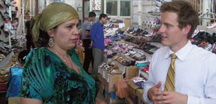 Microfinance, mountain-style: Peter McConaghy's 12 months in Tajikistan