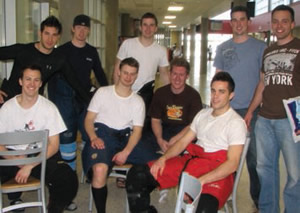 Commerce Cup - Alumni and students face off in annual hockey tradition