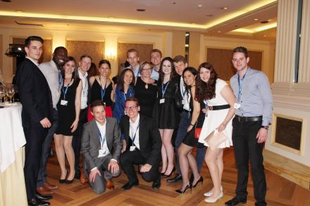 MIB alumni and current students joined Dean David Saunders and Smith staff at a celebration of the program’s 10th anniversary in Vienna in April. #MIBTurns10 for more photos.