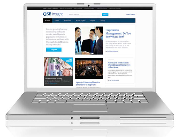 QSB Insight and Careers Websites