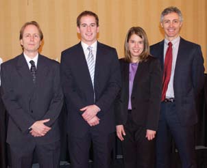 Panelists Gary Bissonette, Robbie Mitchnick, Lynnette Purda and Barry Cross