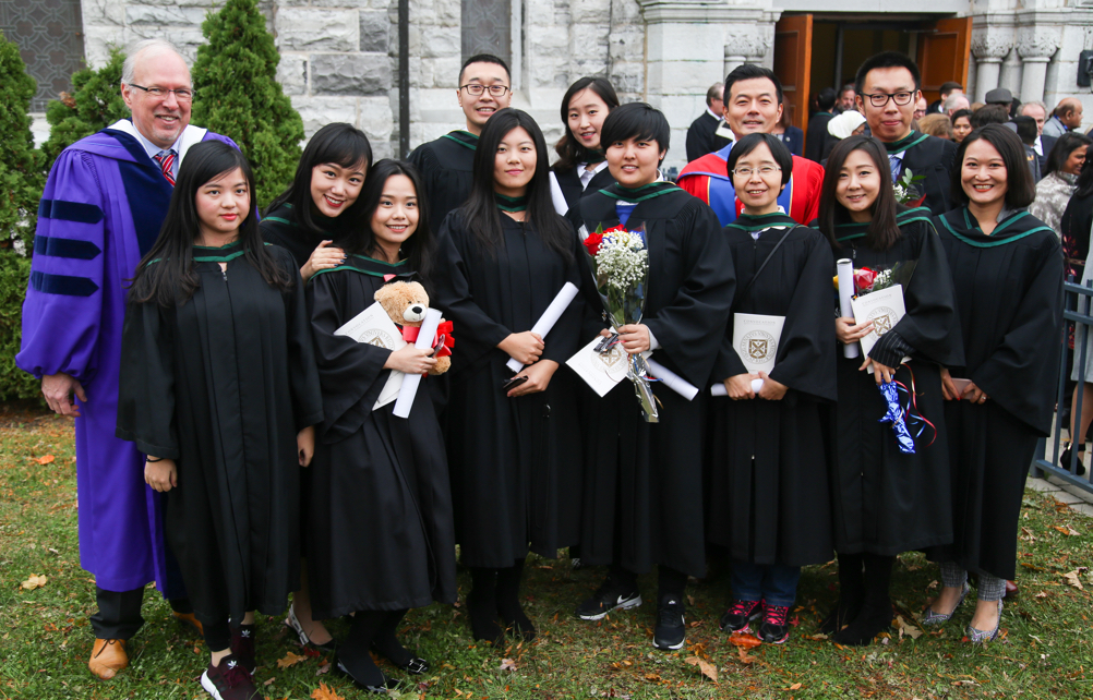 Master of Finance students from Beijing travel to Kingston for convocation
