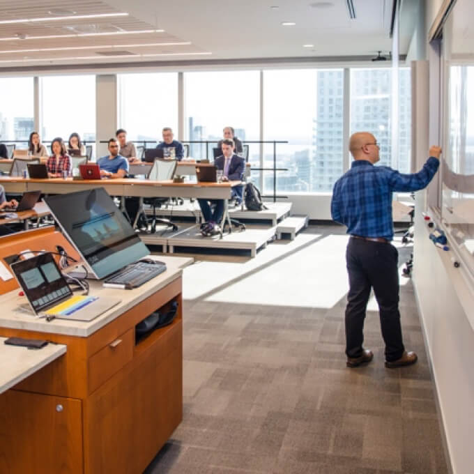 A classroom at SmithToronto