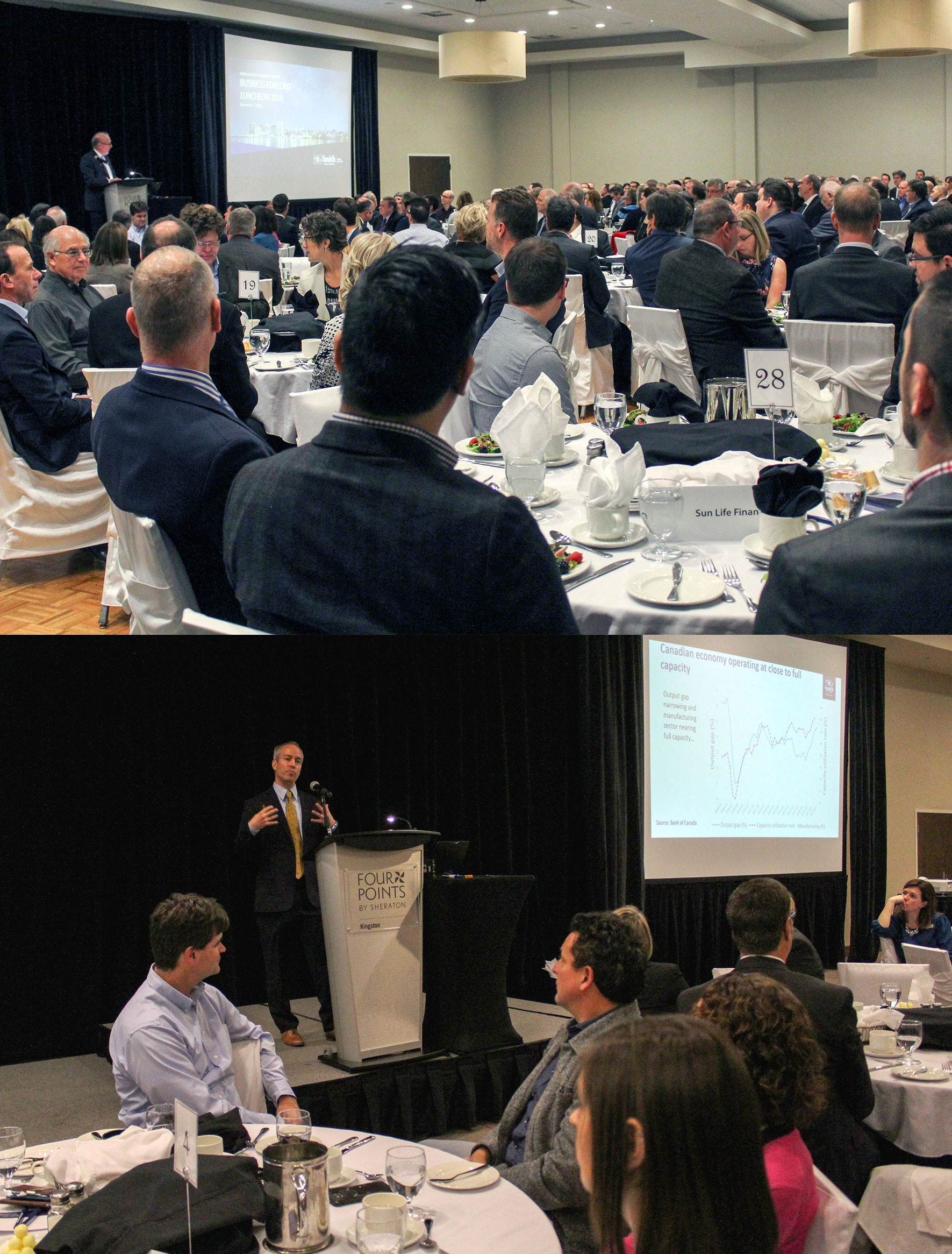 The 2018 Smith Business Forecast Luncheon was held Dec. 7 at the Four Points Sheraton Kingston.