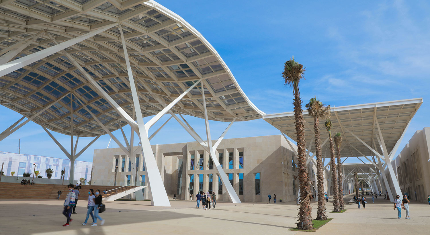 Mohammed VI Polytechnique University in Rabat, Morocco.