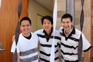 Jail’N'Bail volunteers Jaril Valenciano , Winston Zhang, and Tyler Hennick