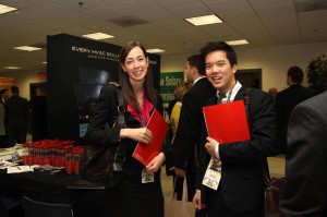 Natalie Fisher and Gary Tam compete at the NCSC in Atlanta