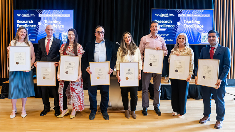 Recipients of 2026 Research & Teaching Excellence Awards