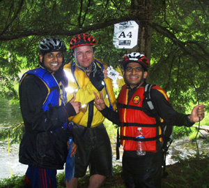 Queen’s MBA students at the Quest for a Cure adventure race